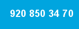 920 850 34 70 920 850 34 70